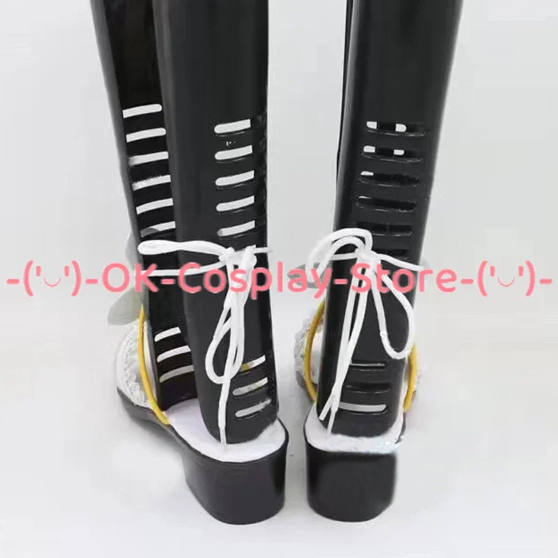 Honkai Impact 3 Elysia zapatos de Cosplay, botas de Carnaval de Halloween, utilería de Cosplay, zapatos de cuero PU hechos a medida