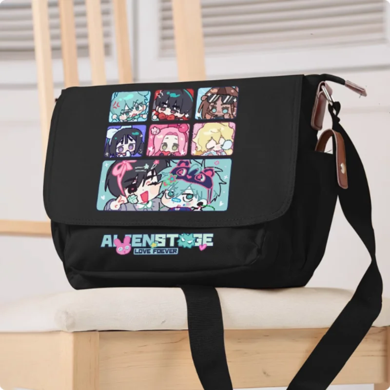 Anime Alien Stages Cartoon Bag Fashion Leisure Teenagers Crossbody Student Messenger Handbag B1827
