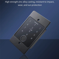 BNVN-Wifi Tuya App Smart Door Lock Keyboard RFID Access Controller Waterproof Metal Keypad Concealed Install Access Control