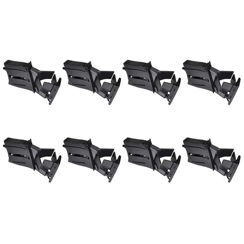 8X Car Center Console Cup Holder Card Slot For-Polo 9N 2002 2003 2004 2005 2006 2007 2008 2009 2010 6Q0 858 602