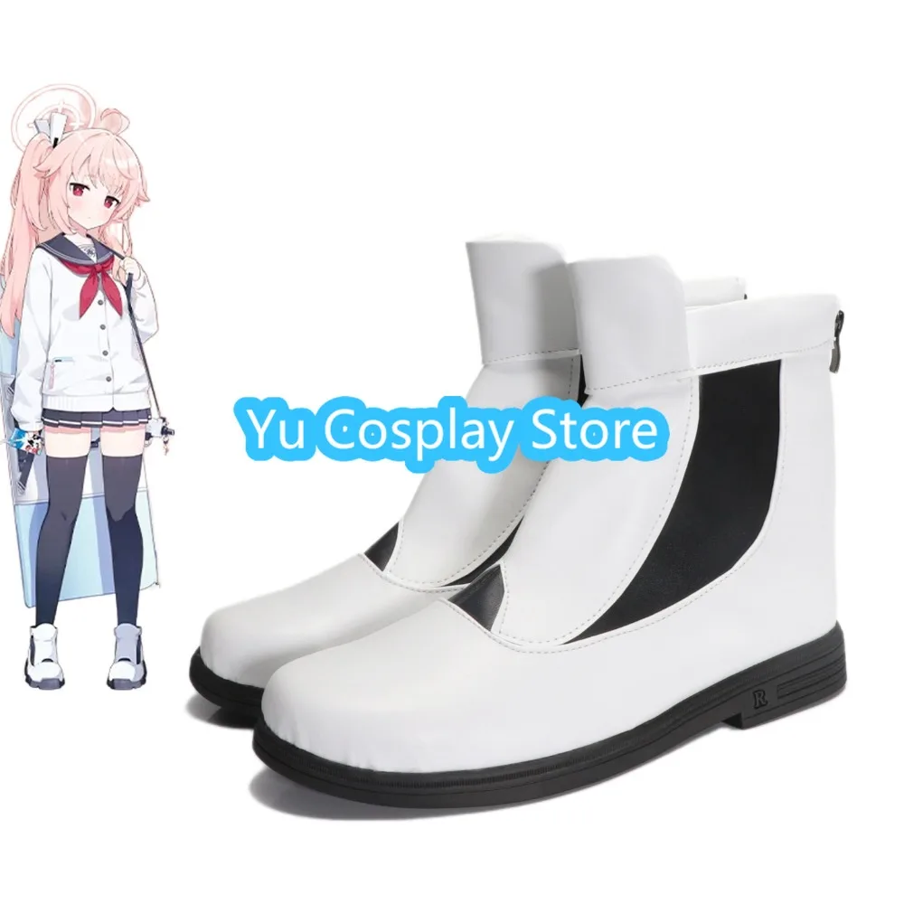 

Yu Косплей Магазин Синий Архив Yuuka Обувь для косплея Аниме Обувь для косплея Сапоги Костюмы на Хэллоуин Реквизит