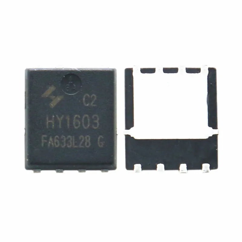 10pcs/Lot HY1603C2 DFN-8L HY1603 Single N-Channel Enhancement Mode MOSFET 30V 60A Brand New Genuine Product