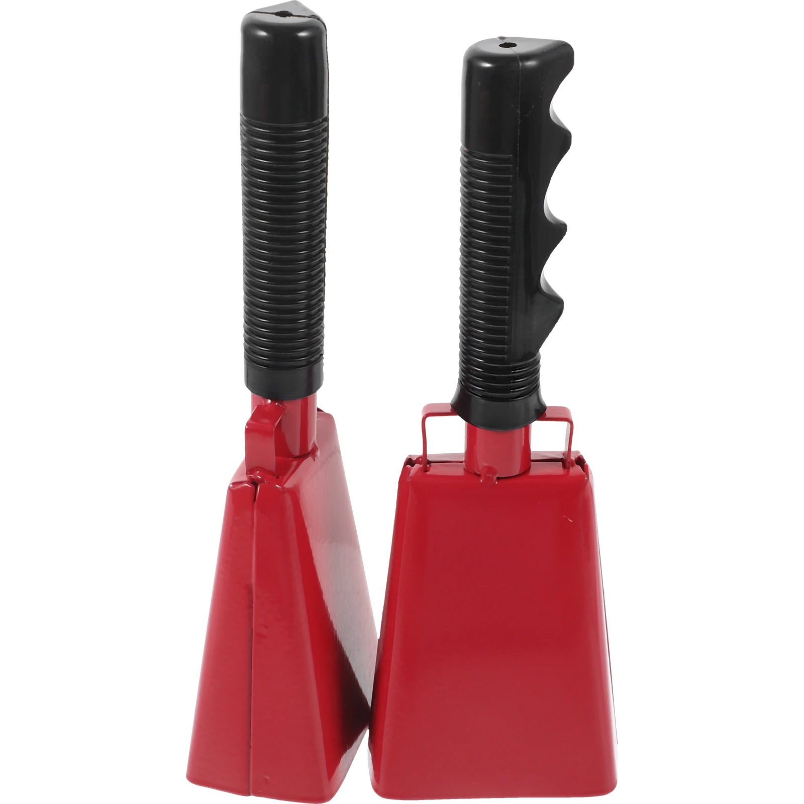 

2pcs Cowbell Hand Bell For Football Durable Noise Maker With Handle Loud Sound Party Sporting Events Percussion Instrument