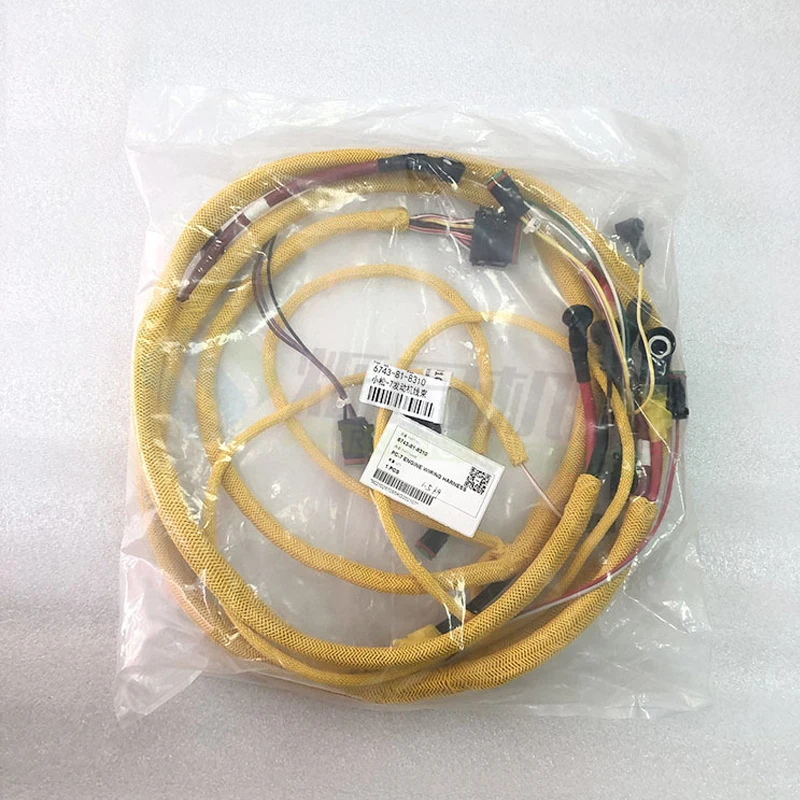 for PC 300 360-7 excavator  engine wiring harness 6743-81-8310 Imported products high-quality excavator accessories