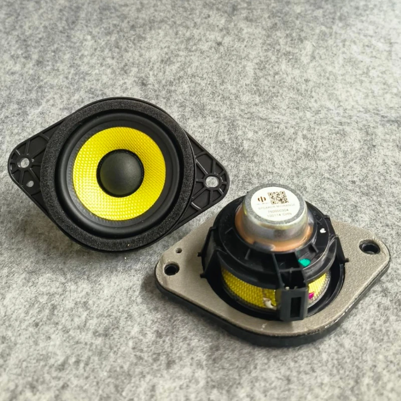 SOTAMIA 2pcs 3 Inch Glass Fiber Midrange Power Audio Speakers 4 Ohm 15W Rubber Edge Car Modified Surround Bluetooth Sound Boxes