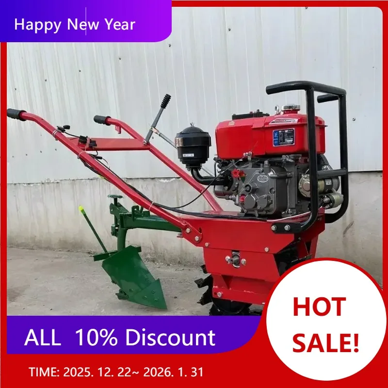 

Микрокультиватор с цепной гусеницей, гусеничный микрокультиватор, пневматический плуг мертвой коровы, замена бытового использования для коровы