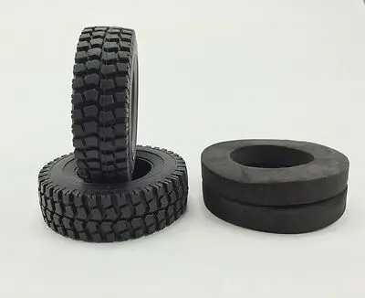 

Toucan RC Wide Type Tire W/ Sponges For RC 1/14 Tractor Dumper Truck Cars Model Th01351-Smt2