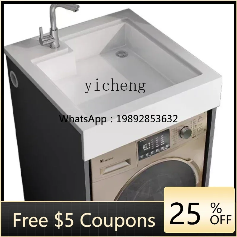 

balcony honeycomb aluminum washing machine significant other integrated finished product cabinet washing machine cabinet