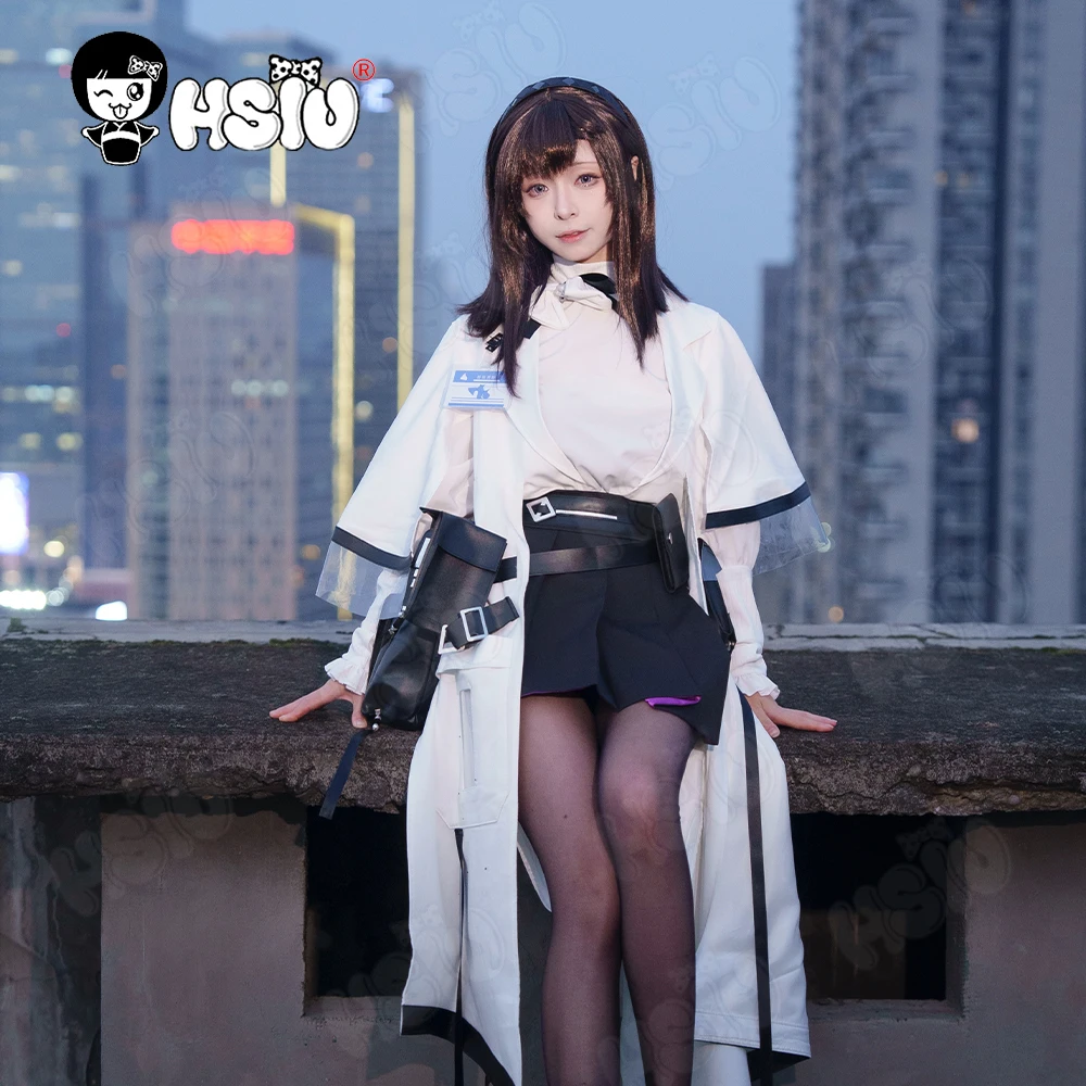 Priestess Cosplay Clothing HSIU Game Character Costume Doctor Women's Clothing Full Set Game Arknights Cosplay Costume