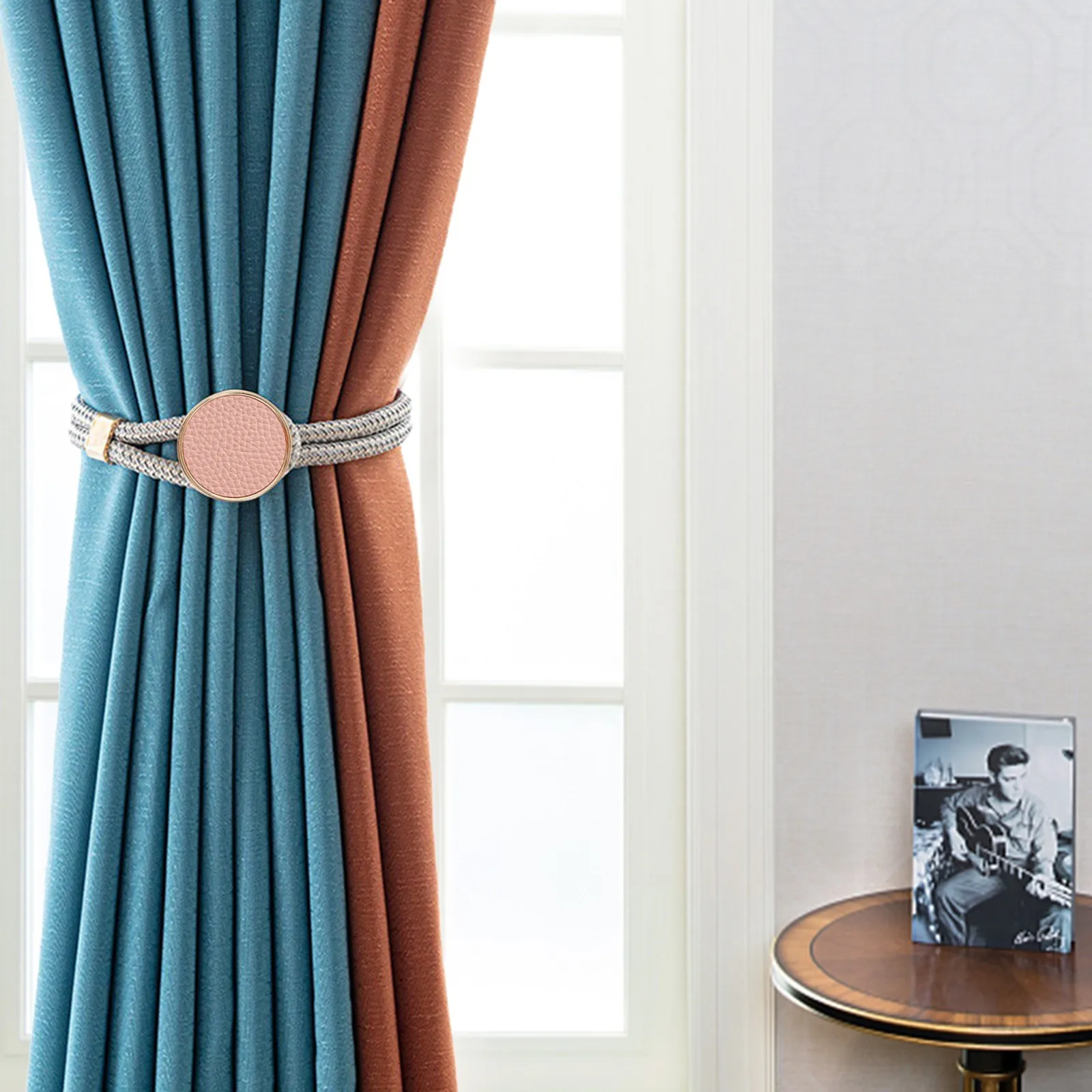 Curtain Lace Home Modern Minimalist Curtain Lace Curtain Bundle Rope Curtain Buckle