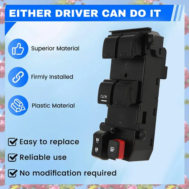 สวิตช์ควบคุมกระจกหน้าต่าง L72A ปุ่มควบคุมการยกกระจกหน้าต่าง สวิตช์ควบคุมกระจกไฟฟ้า