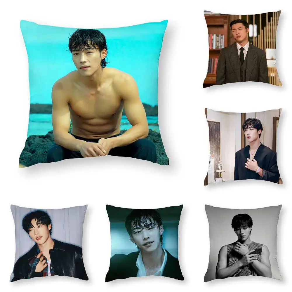 Woo Do H-Hwan Kissenbezug, 3D-Druck, Polyesterfaser, 40 x 40 cm, für Zuhause, Sofa, Dekoration, Festival, Geschenk