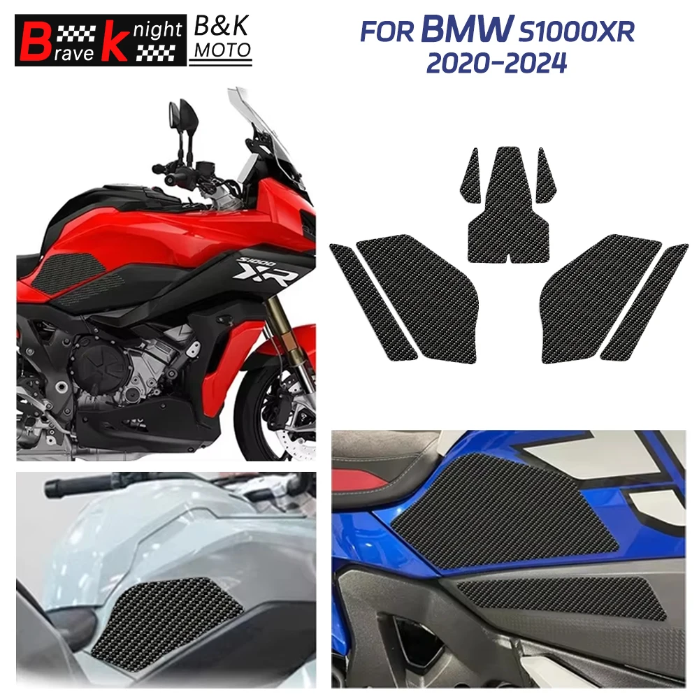 

S1000XR Motorcycle Protection Anti Scratch Sticky Decal Fuel Tank Pad Protector Cover for BMW S 1000 XR 2020-2024