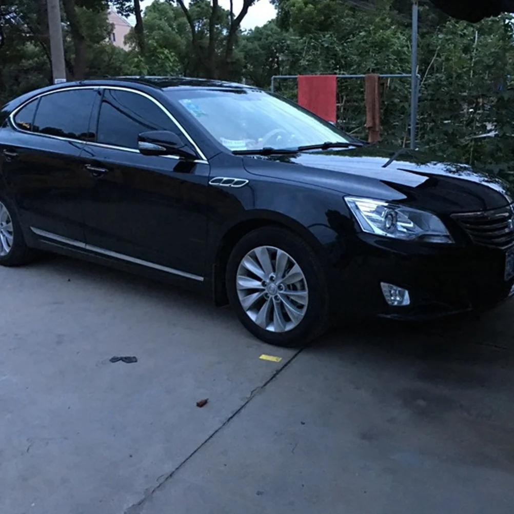 

Car Hood Vent Stickers Abs Waterproof Heat Resistant Durable Auto Side Vent Cover For Vehicle Exterior Decor Engine Part