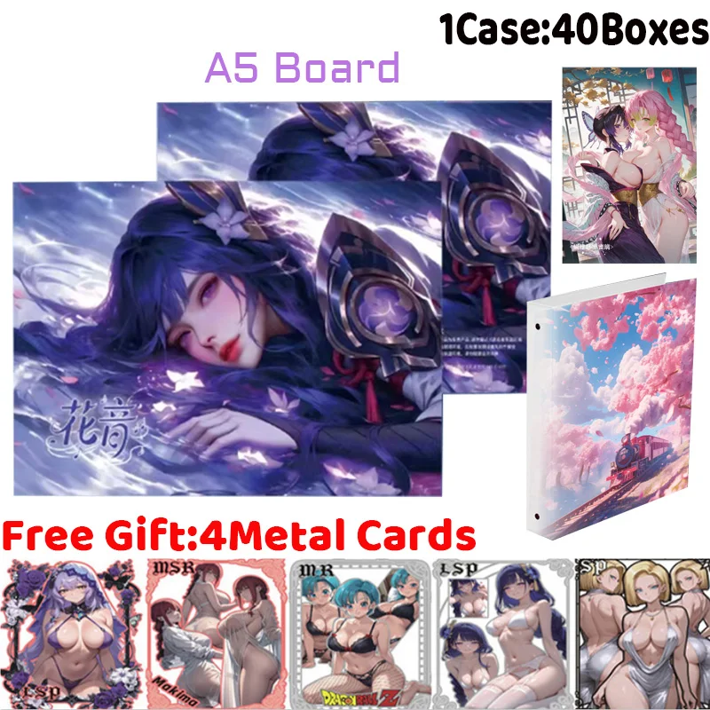 

KonYInShe Grace Note акриловая доска формата А5, редкая коллекция, сексуальные карты Waifu, коробка-бустер для девочек ACG, подарки для хобби