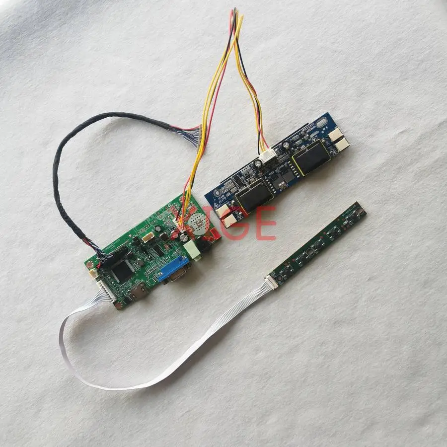 

Комплект плат контроллера для ЖК-матриц LTM150XH HT15X23 HSD150MX13 LTM15C458, DIY, 1024*768, LVDS-20Pin, HDMI+VGA, 4-CCFL