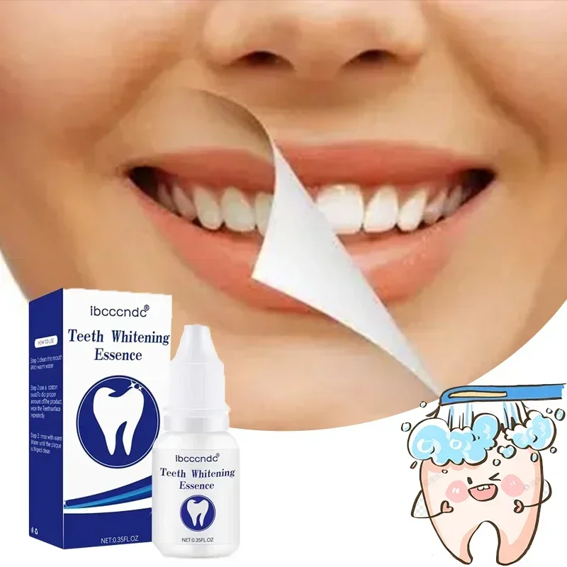 Teeth Whitening Essence Dental Care Remove Plaque Tooth Stain Gingival Repair Caries Prevention Oral Cleaning Fresh Breath 10ml