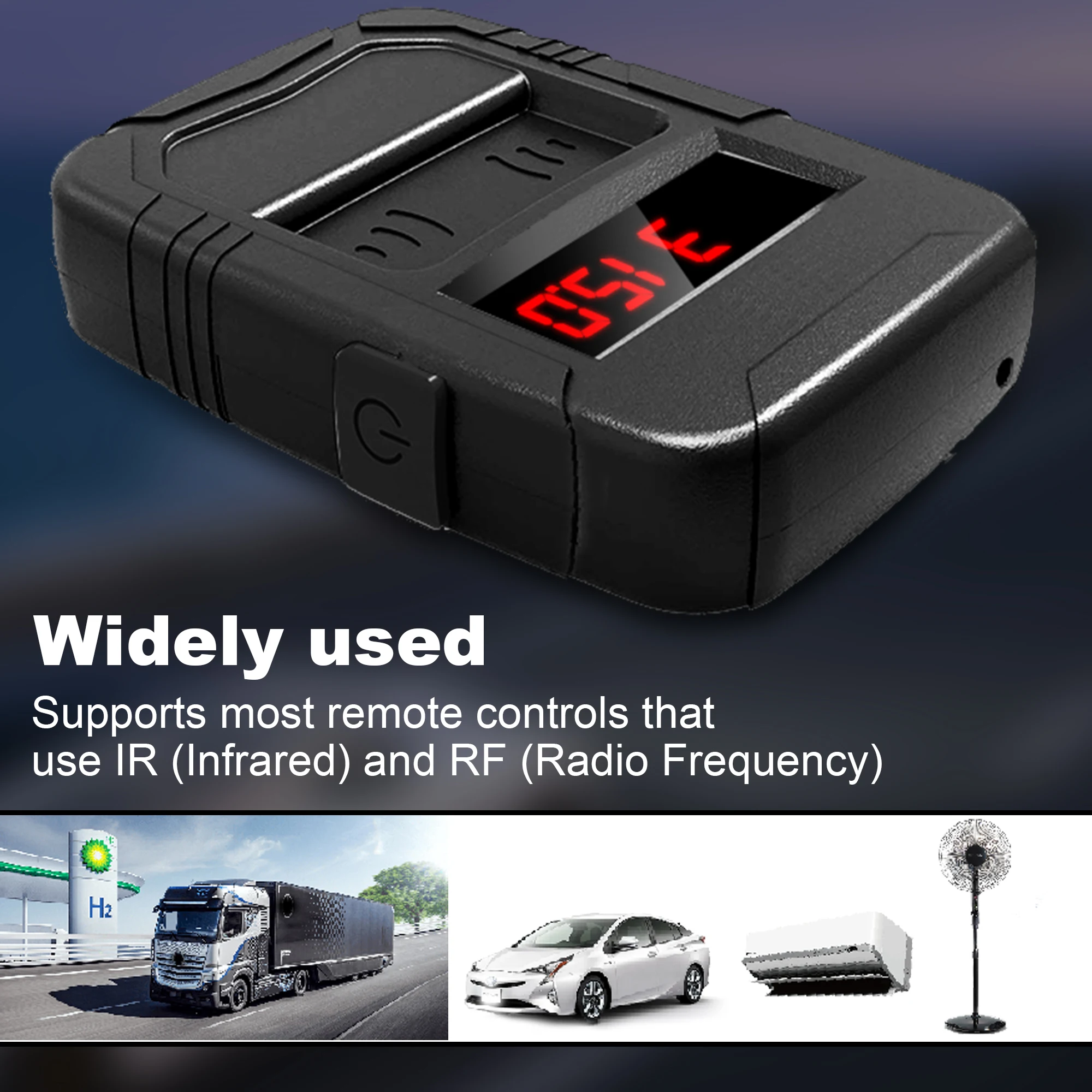 WOYO Radio Frequency Tester Remote Control Diagnosis Tool All Types of (IR) Infra Red (RF) Radio 10-1000MHZ Frequency Tester