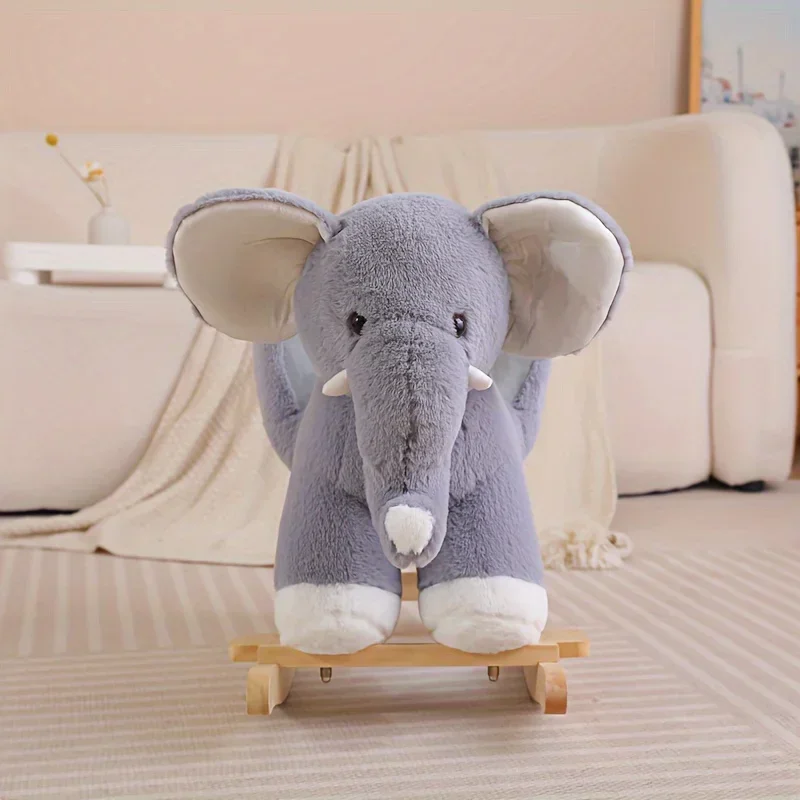 Elephant Rocking Horse, Baby Use, Home Outdoor Use, Baby Birthday Gift, Christmas Gift