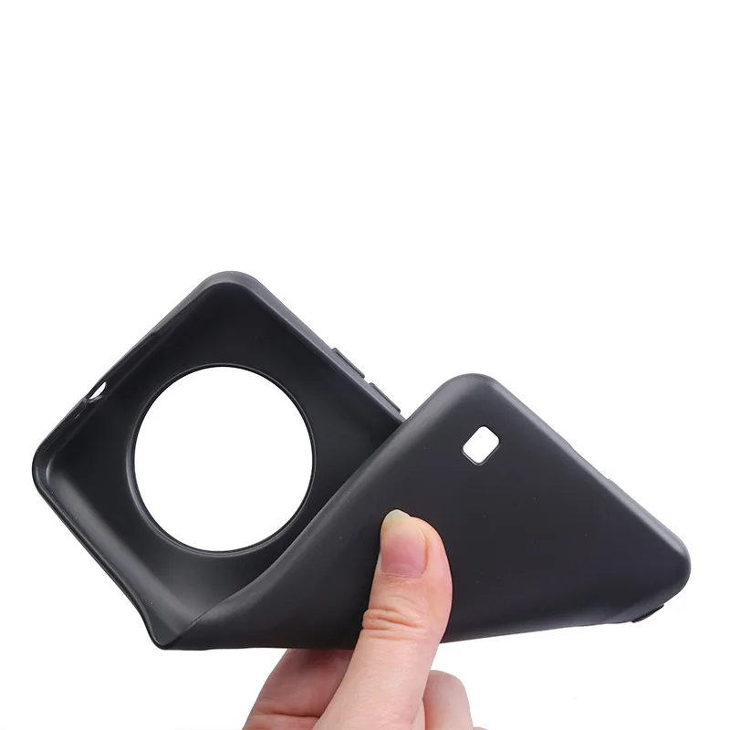 Black Soft Silicone Funda for ZTE Blade A73 5G Case 6.52 Inch Soft TPU Good Quality Coque For ZTE Blade A73 5G Cover