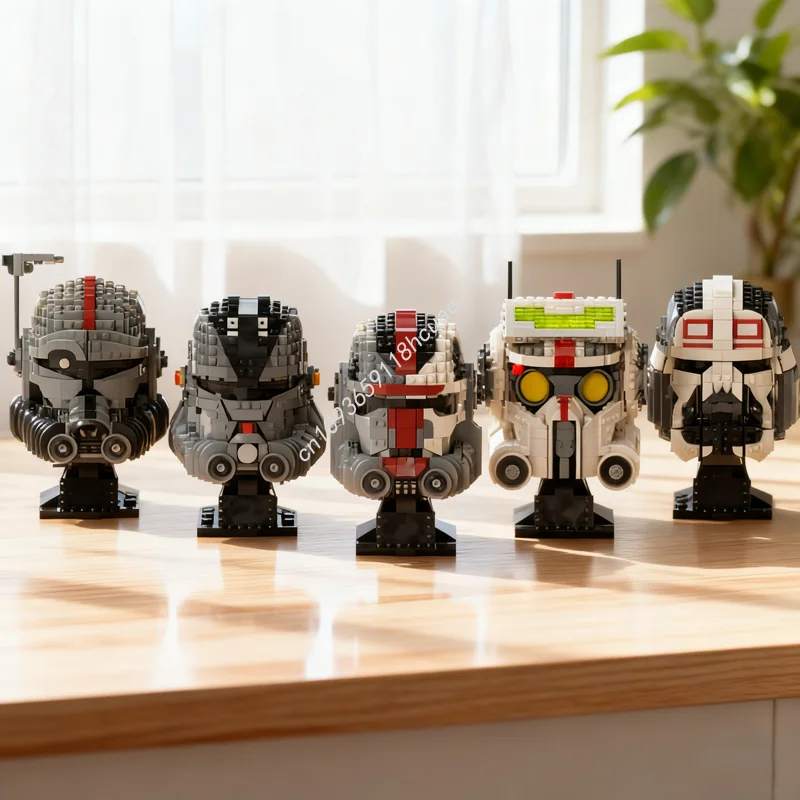 

4565pcs MOC Pack Helmet the Bad Batch Model Building Christmas gifts blocks Construction DIY idea toys Education Brick Birthday