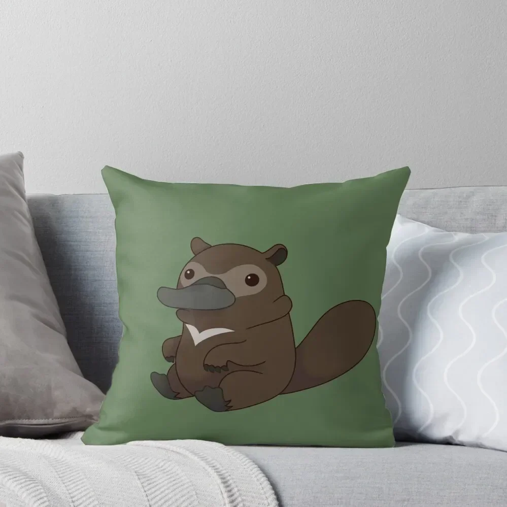 A Round Platypus Bear Throw Pillow christmas decorations 2025 Cusions Cover Decorative Cover For Living Room pillow