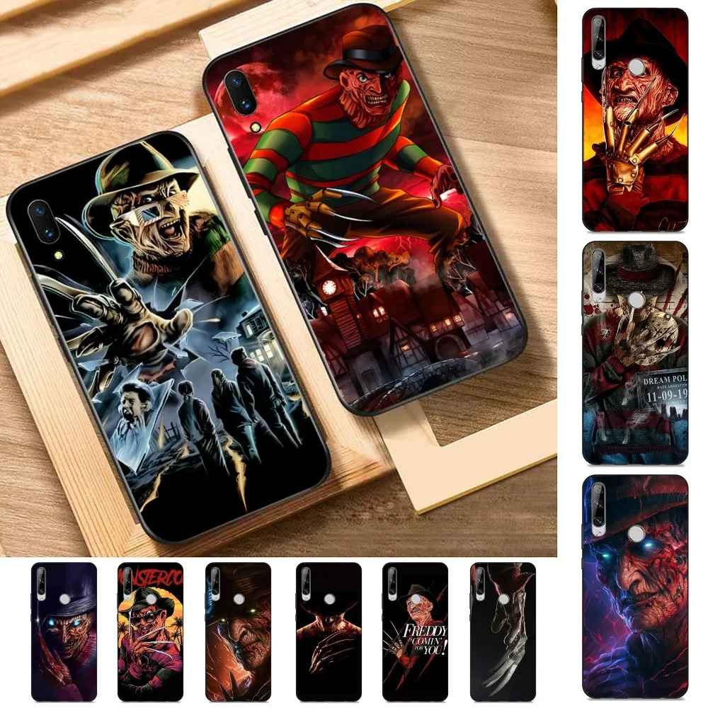 Film K-Krueger F-Freddy Horror Phone Case For Huawei Y9 6 7 5 Prime Enjoy 7s 7 8 plus 7a 9e 9plus 8E Lite Psmart Shell