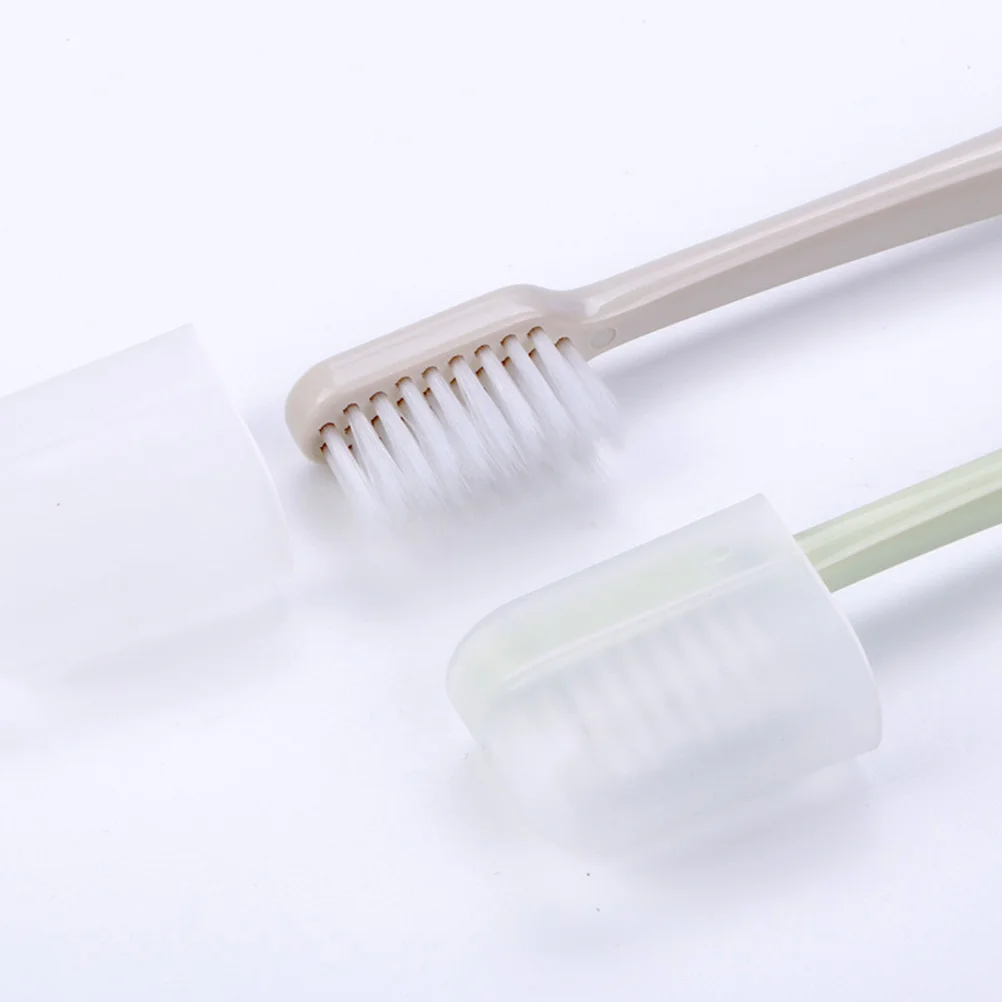 

4Pcs Anti-Bleeding Toothbrush Plastic Handle Durable Soft Bristles Protect Gums Prevent Bleeding Remove Stains Coffee Tea Home
