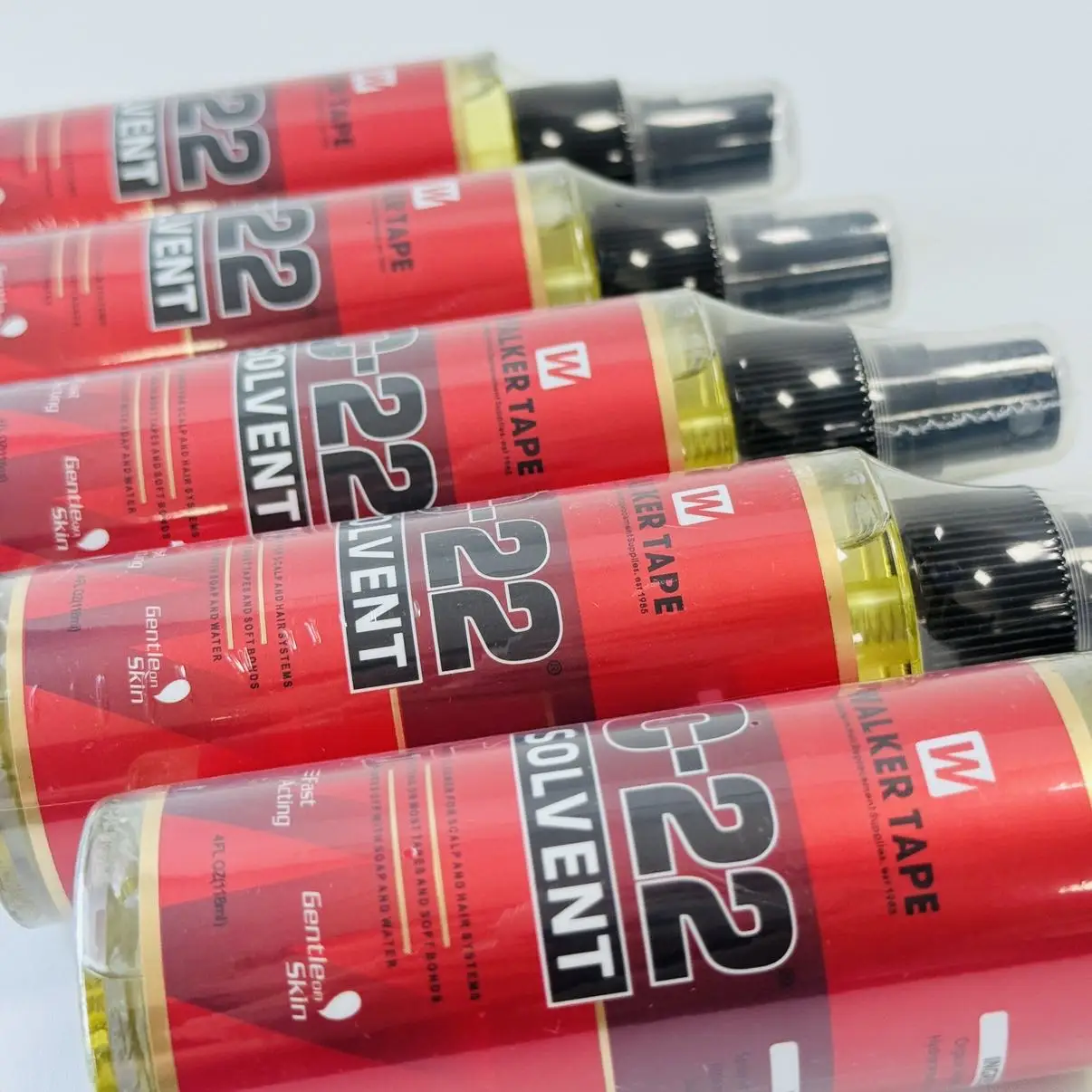 

4 FL OZ 118 мл лента Walker C-22 для удаления растворителей, кружевная лента для удаления париков и средств для удаления наращенных волос, очиститель протеза для волос