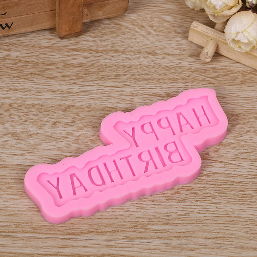 

3D Silicone Cake Mold DIY Fondant Decorating Tool for Birthday Chocolate Soap Polymer Clay Baking Supplies Polymer Clay Molds