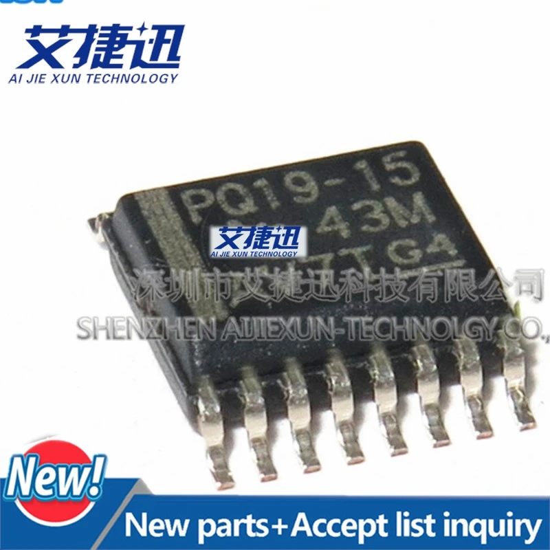100Pcs TPD7S019-15DBQR PQ19-15 SSOP16  7-CHANNEL INTEGRATED ESD SOLUTION FOR VGA PORT New and original