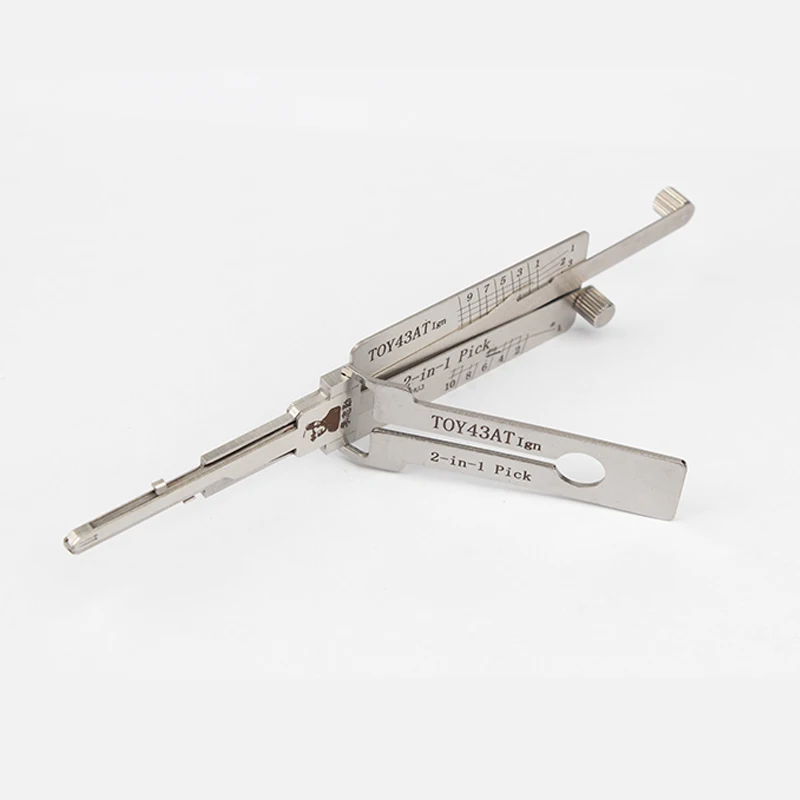 

Lishi Toy 43AT IGN Toy43AT Функция (10-CUT) 2-в-1 для игрушки серии o Автомобильный инструмент для выбора и декодера оксиметра