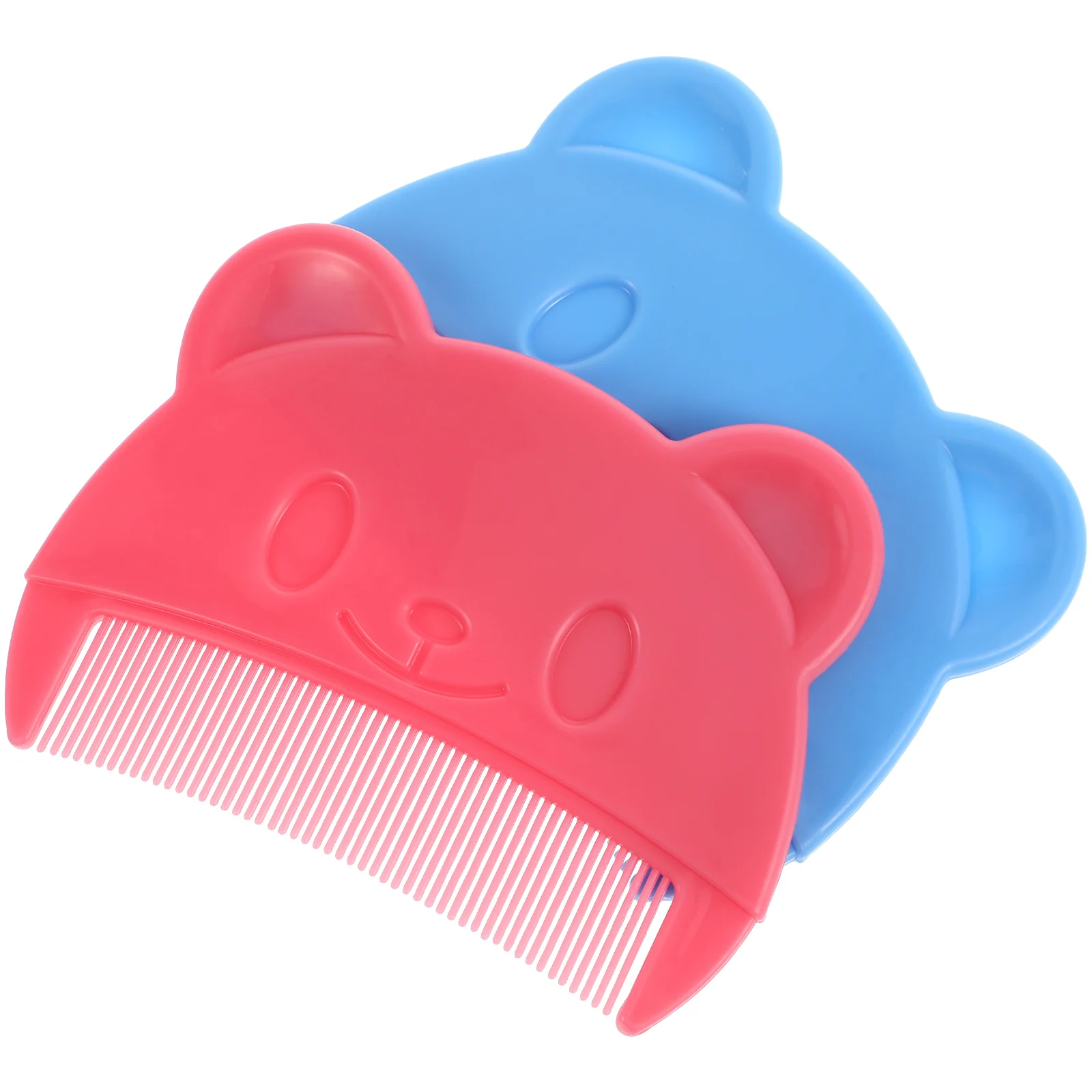 

2 Pcs Baby Comb for Cradle Cap Fine Teeth Hairbrush Adorable Gentle Scalp Massage Toddler Grooming Kit