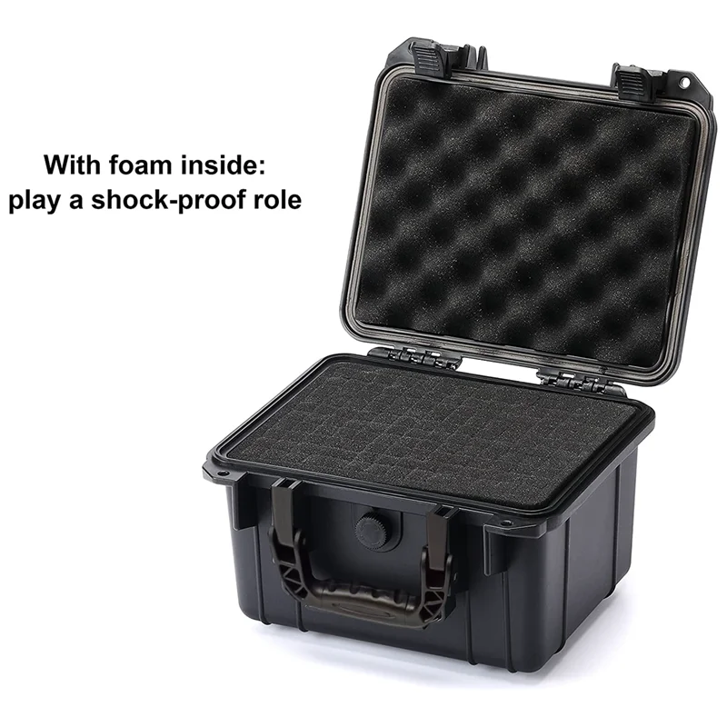 ABS Plastic Toolbox Waterproof Hard Case Shockproof Tool Box For Mechanics Suitcase Tools Storage Box Equipment Pelican Case