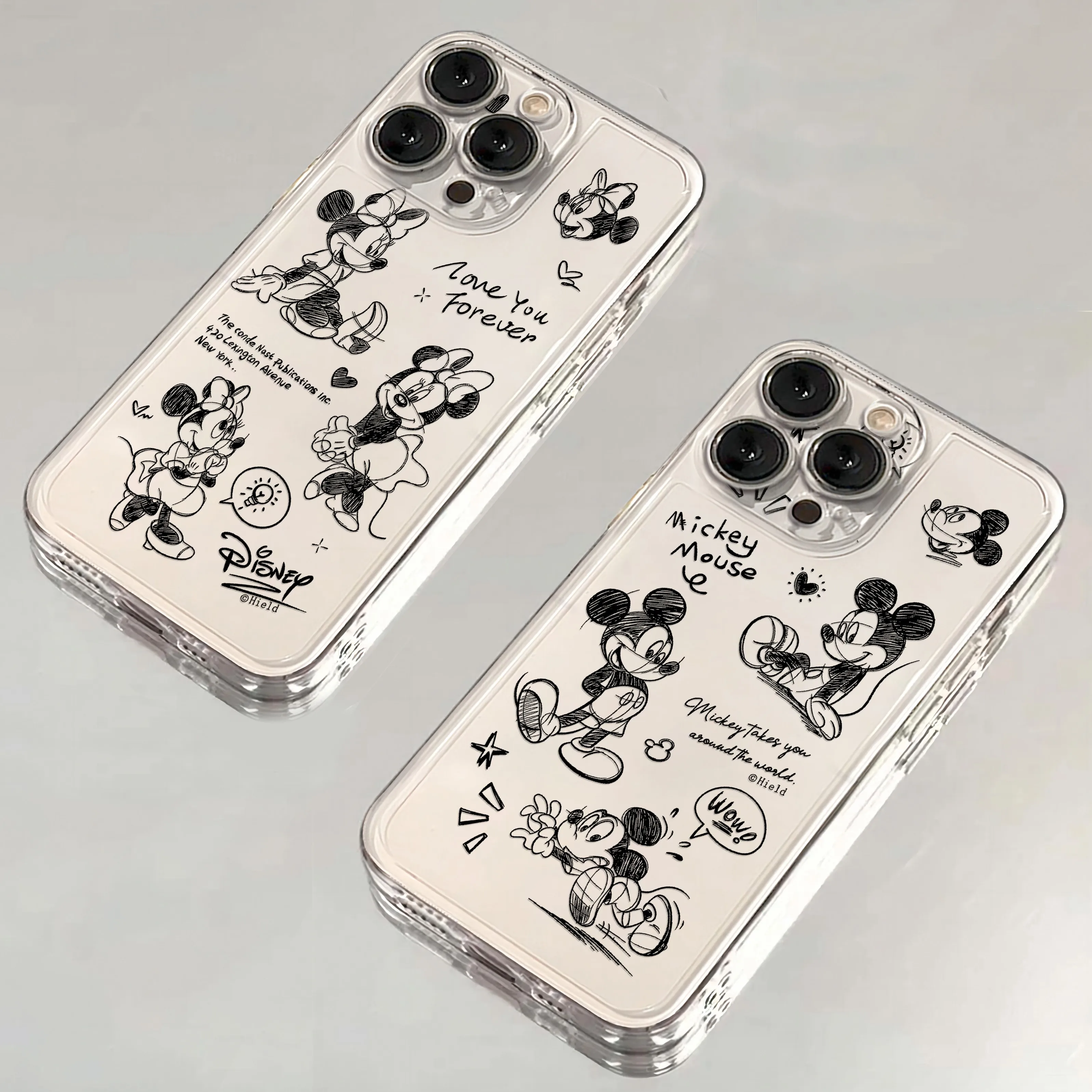 Cartoon Mickeys Minnies Mouse Etui na telefon do OPPO Realme C67 C65 C63 C55 C53 C35 C30 C11 12 10 9 8 7 6 5 3 Pro Plus 4G 5G Cover