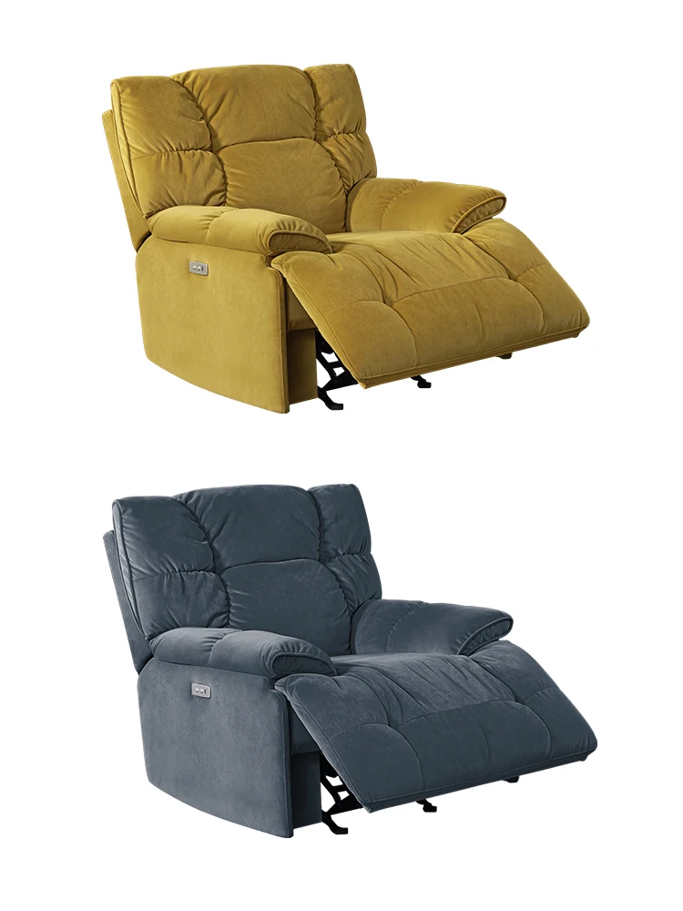 ZZYY Size Fabric Electric Functional Sofa Flannel Bubble Chair