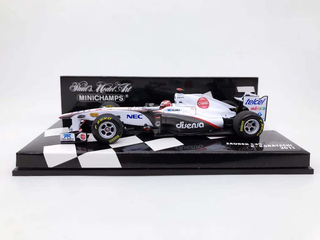 Minichamps 1:43 F1 C30 2011 Kobayashi Simulation Limited Edition Resin Metal Static Car Model Toy Gift