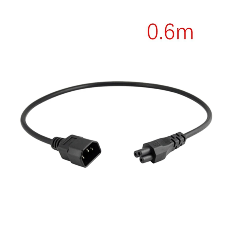 IEC 320 C14 Male Plug To C5 Female Adapter Cable IEC 3 Pin Male To C5 Micky, PDU UPS Power Converter Cord