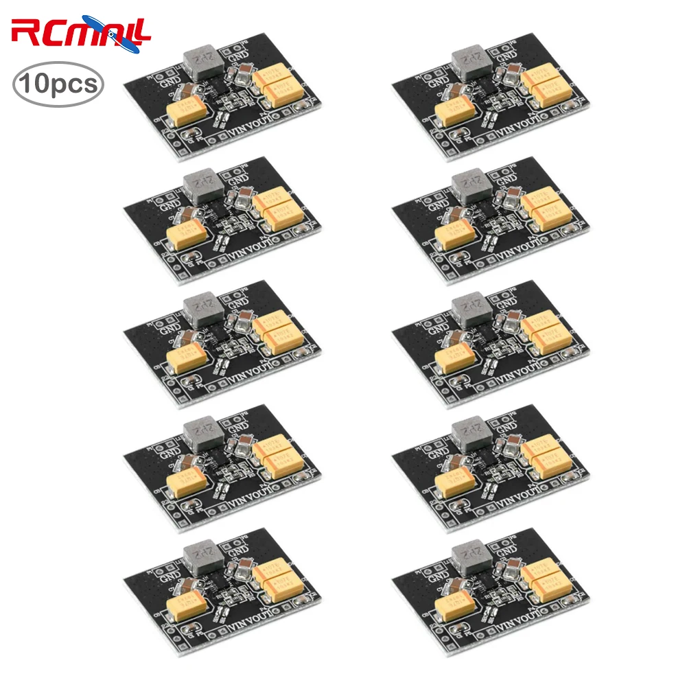 

10PCS TPS63020 Automatic Buck-boost Step up Down Power Supply Module 2.5V 3.3V 4.2V 5V Lithium Battery Voltage Converter