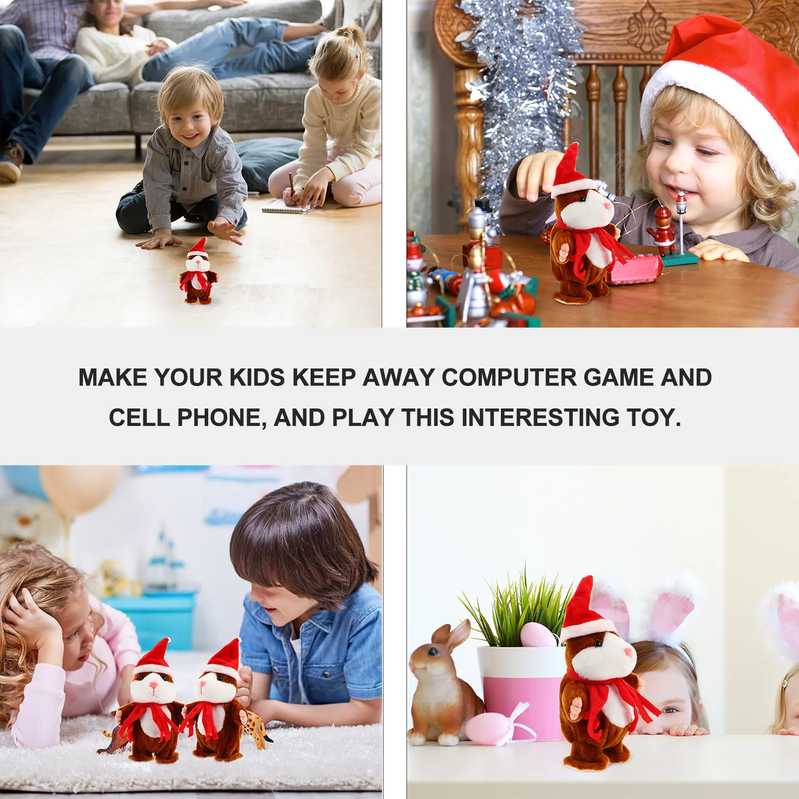 

Электрическая игрушка-хомяк: забавный, креативный подарок для детей, интерактивная развивающая игрушка, удобная и увлекательная игра, электрический хомяк-игрушка