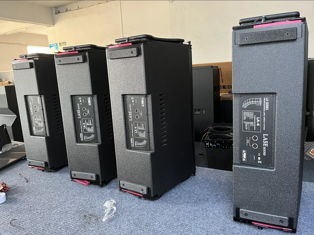 Best Professional Mixer Audio 3200W Dual 18 Inch Subwoofer Line Array Active Speakers Box Pa System Speaker