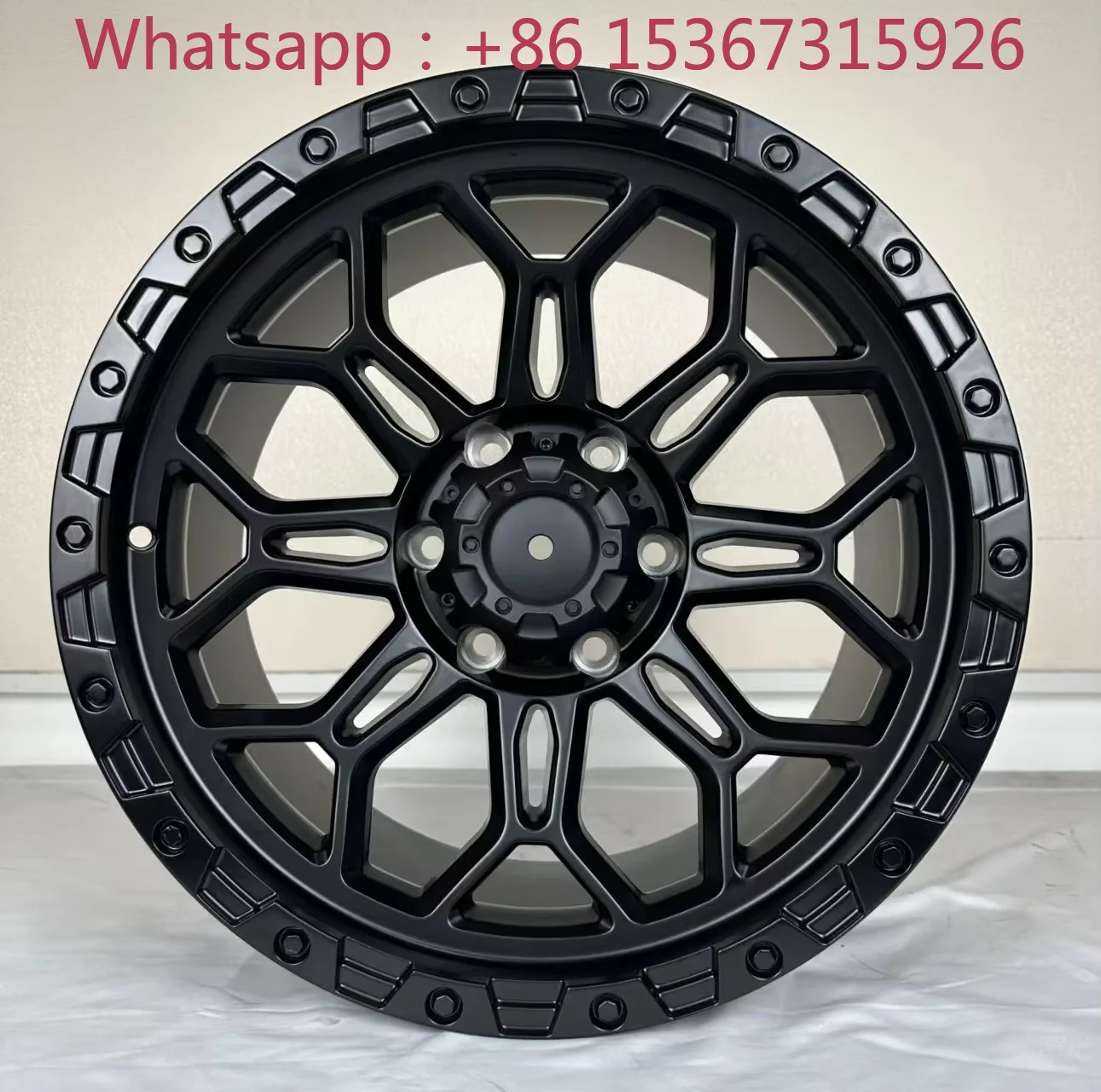 

16 Inch 6 Holes 16x8.0J Alloy Aluminum Wheels 114.3/139.7 for Passenger Cars
