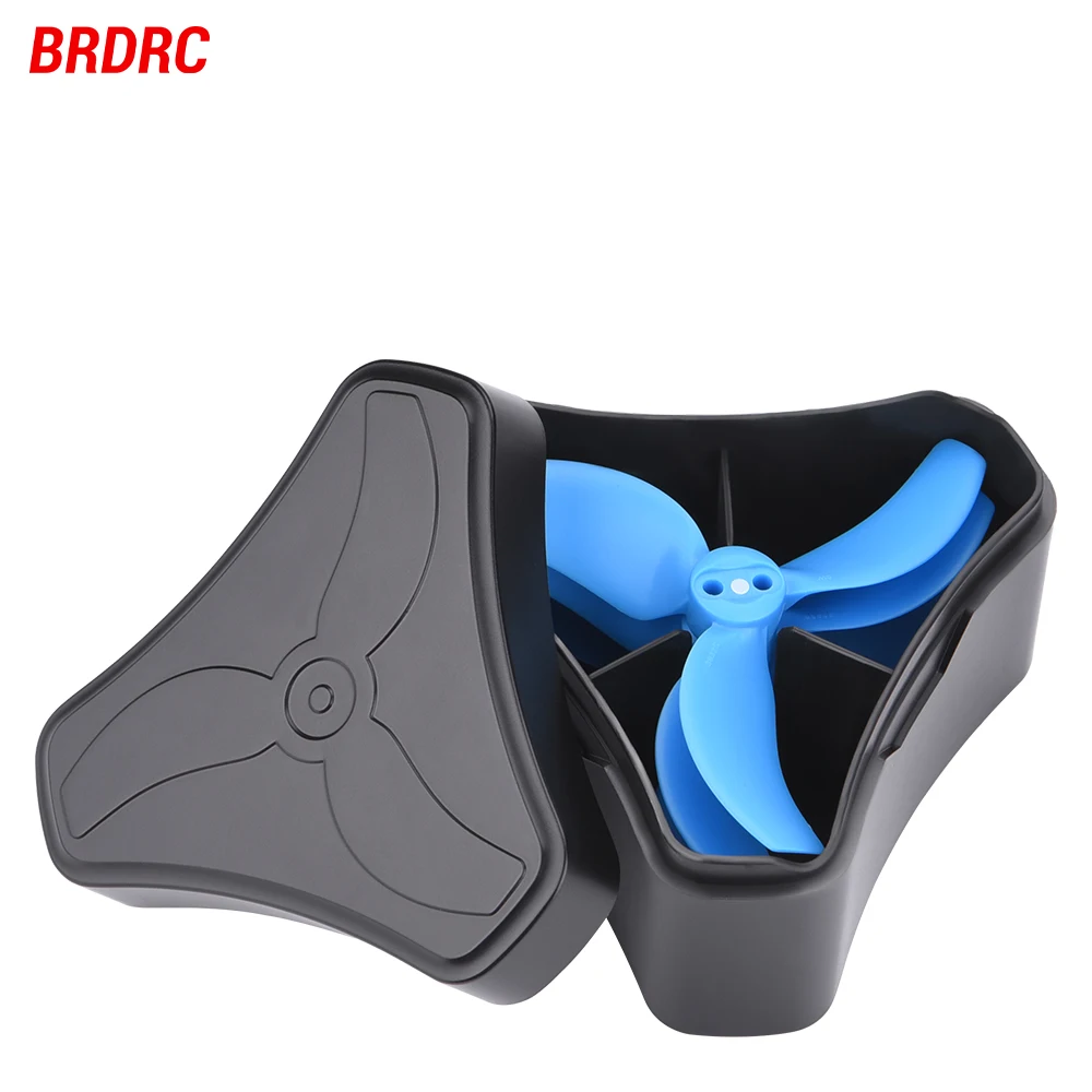 BRDRC Propellers Storage Box for DJI Avata 2 Drone 3032S Blade Light Weight Wing Fan Propeller Storage Box Drone Accessories