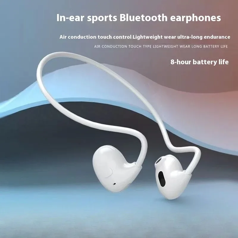 New Sport Bluetooth 5.3 Headphone Wireless Open Air Conduction Earphones Hifi Stereo Sound Sport Gaming Headset For Phone image 6