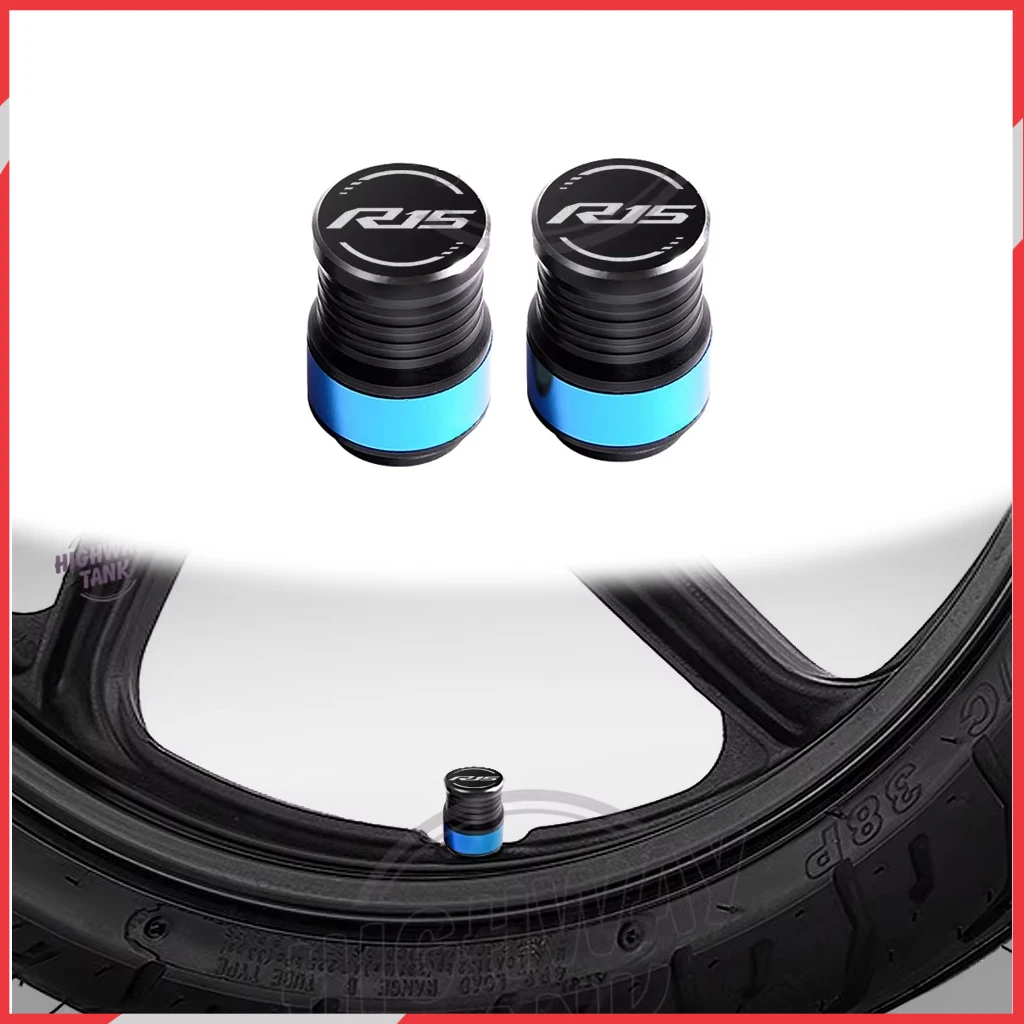 

for Yamaha R15 YZF-R15 Cover Motorcycle Accessories Dustproof Valve Stem Cover Set
