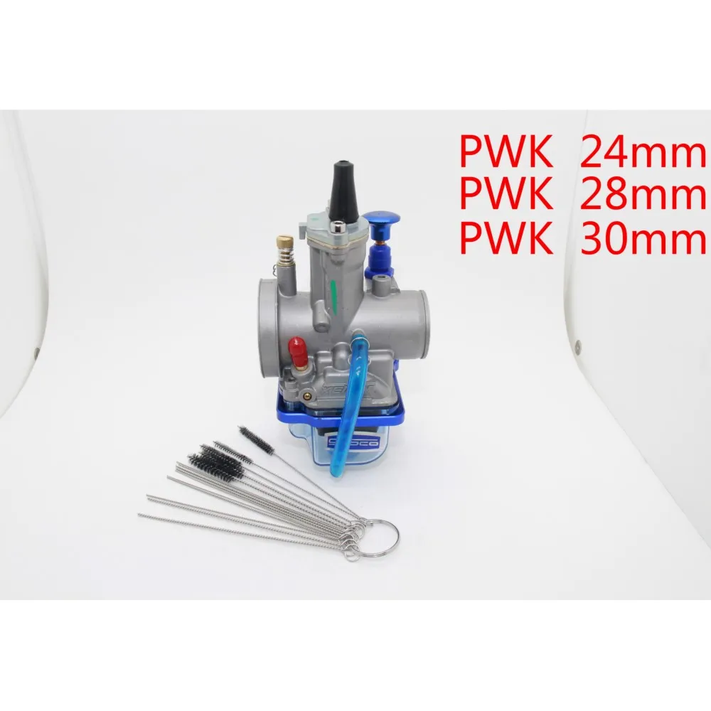 PWK 21 24 26 28 30 32 34mm With Power Jet For OKO 2T 4T Motorcycle Carburetor Carb For Dirt Bike Pit Bike Scooter ATV Quad UTV