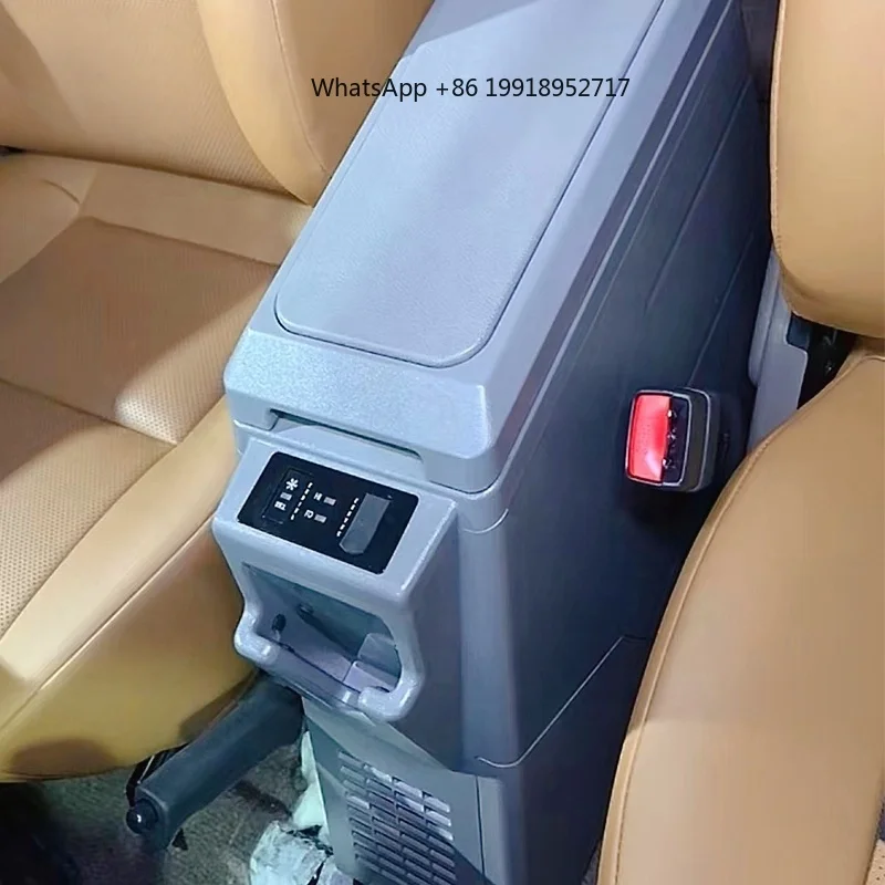 Car Fridge 12V/24V LC79 Armrest Cooler Box Compressor Refrigeration Freezer Cooling for Land Cruiser LC70 LC71 LC76 JJ1017