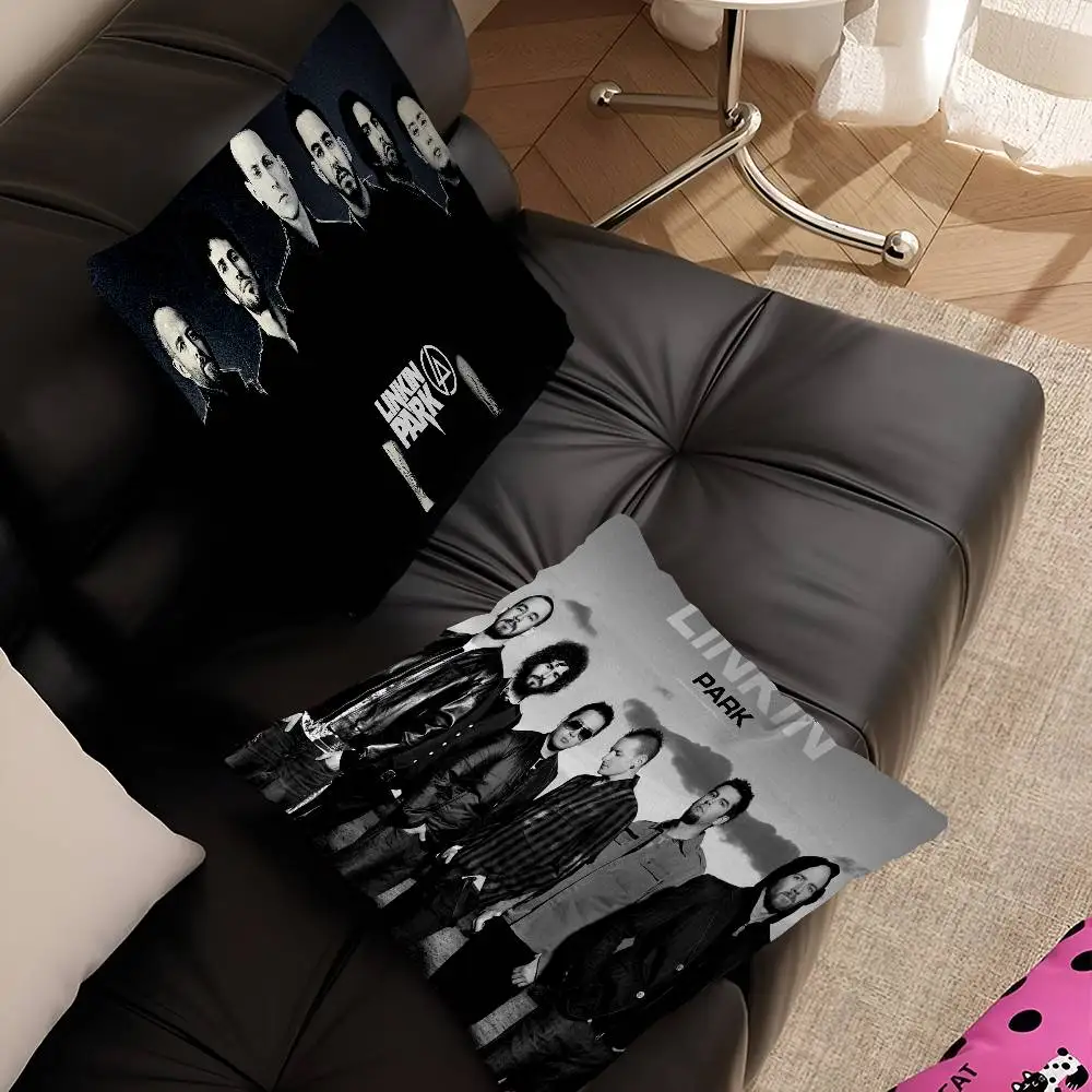 الفرقة L-LinkIn P-PaRk-K غطاء وسادة تصميم غطاء الوسادة ديكور عطلة الديكور