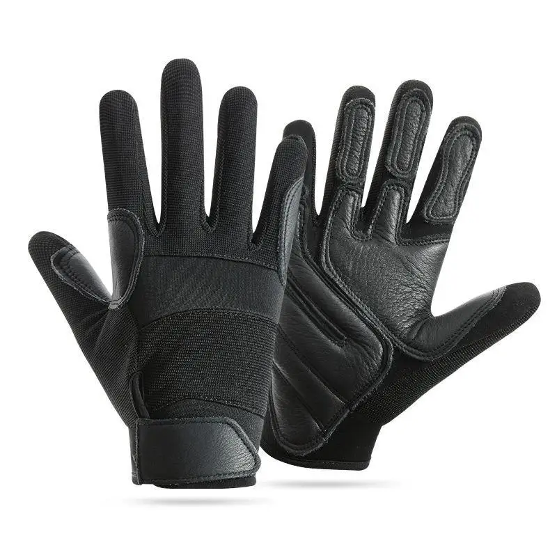 Slip gloves black non-slip cycling touch screen four seasons male and female mountain bike accessories equipped with downhill gl