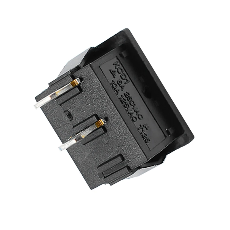 Zwei-Pin-Netzteil, Einweg-Wippschalter, Bootsschalter KCD1-201